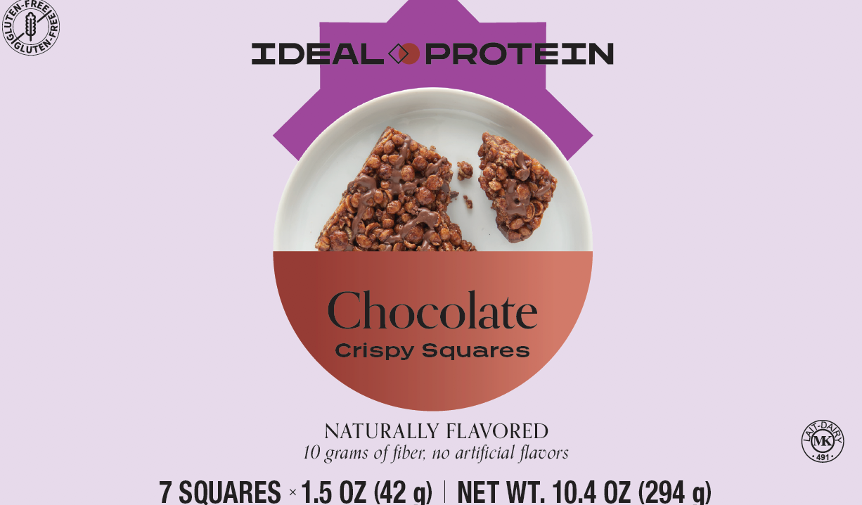 Chocolate Crispy Square