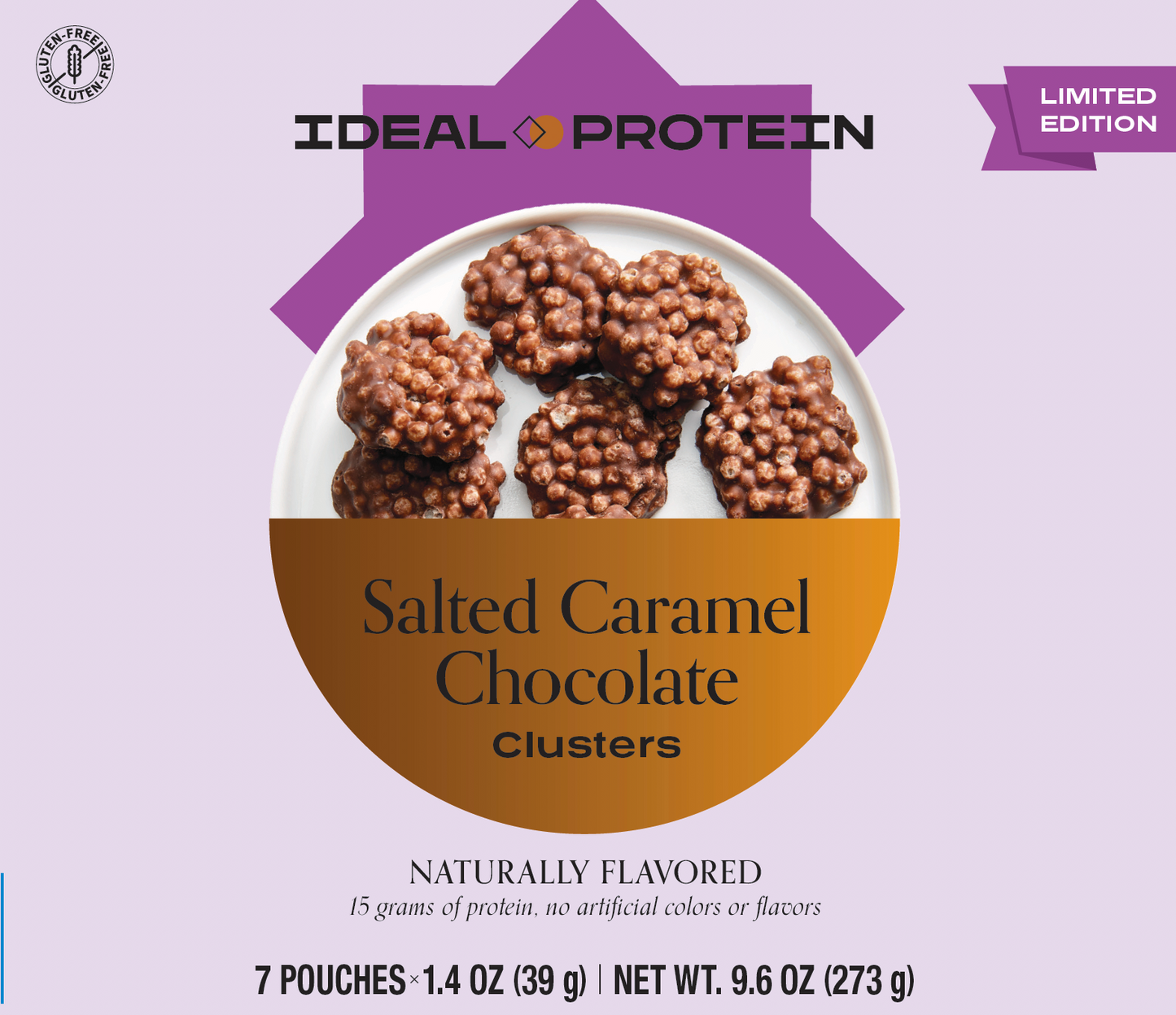 Salted Caramel Chocolate Clusters