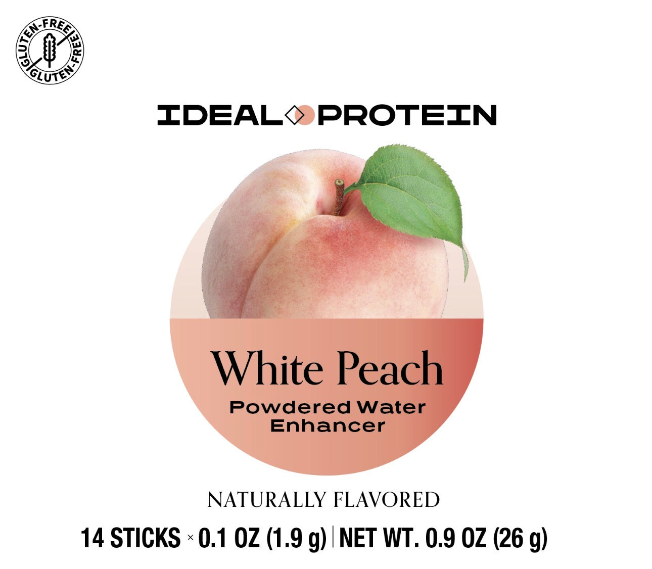 White Peach Powdered Water Enhancer