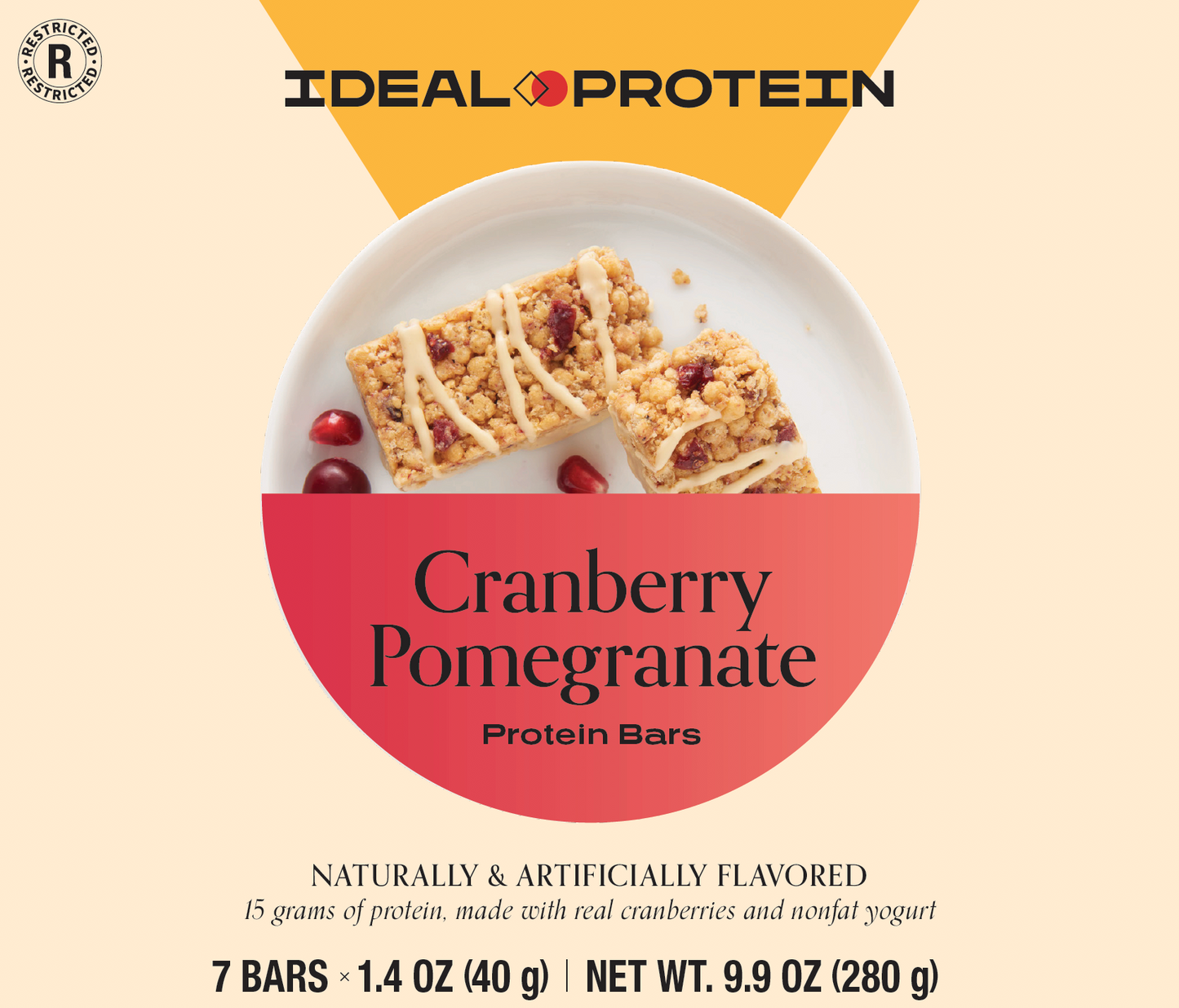 Cranberry Pomegranate Bars