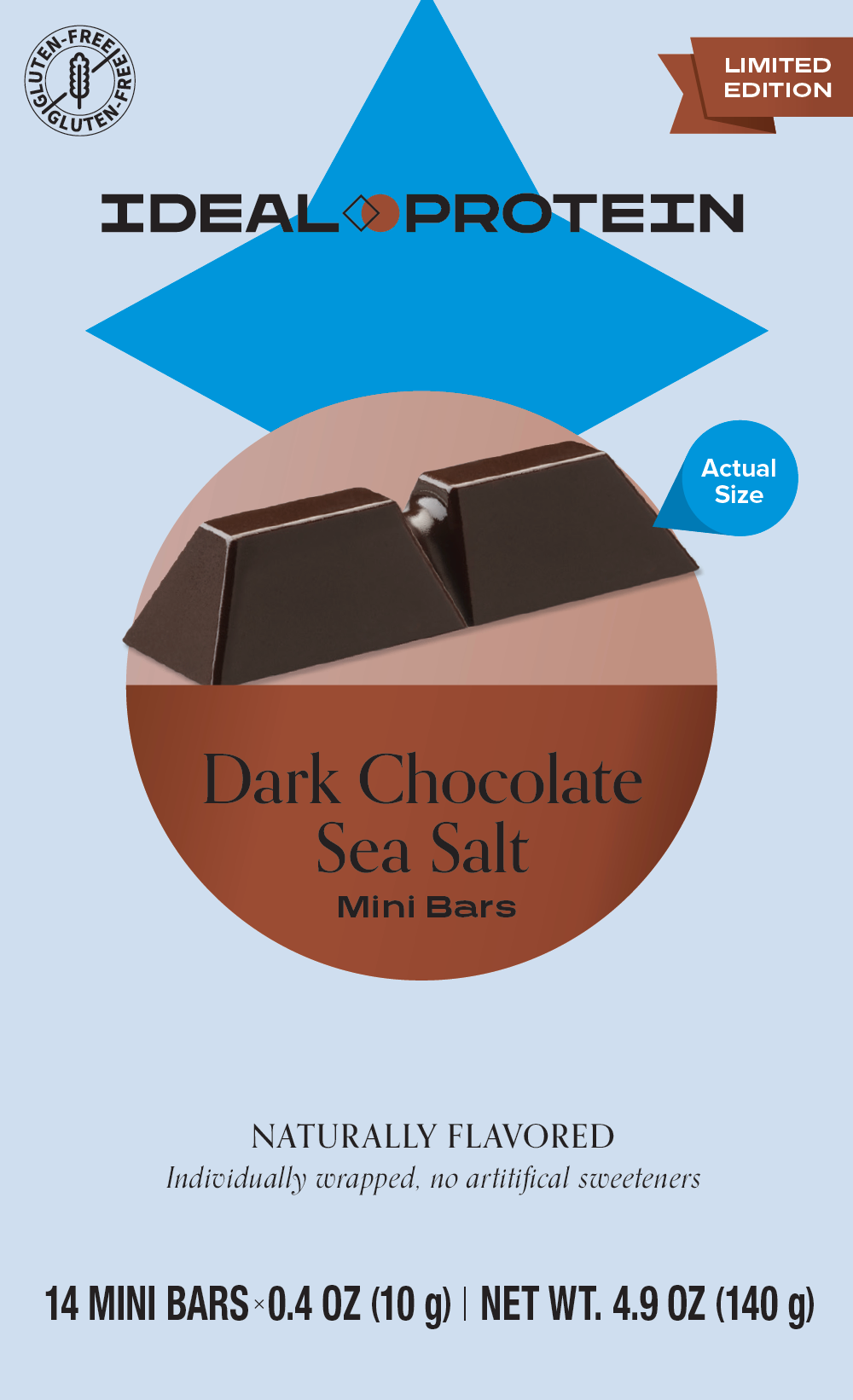 Dark Chocolate Sea Salt Mini Bar