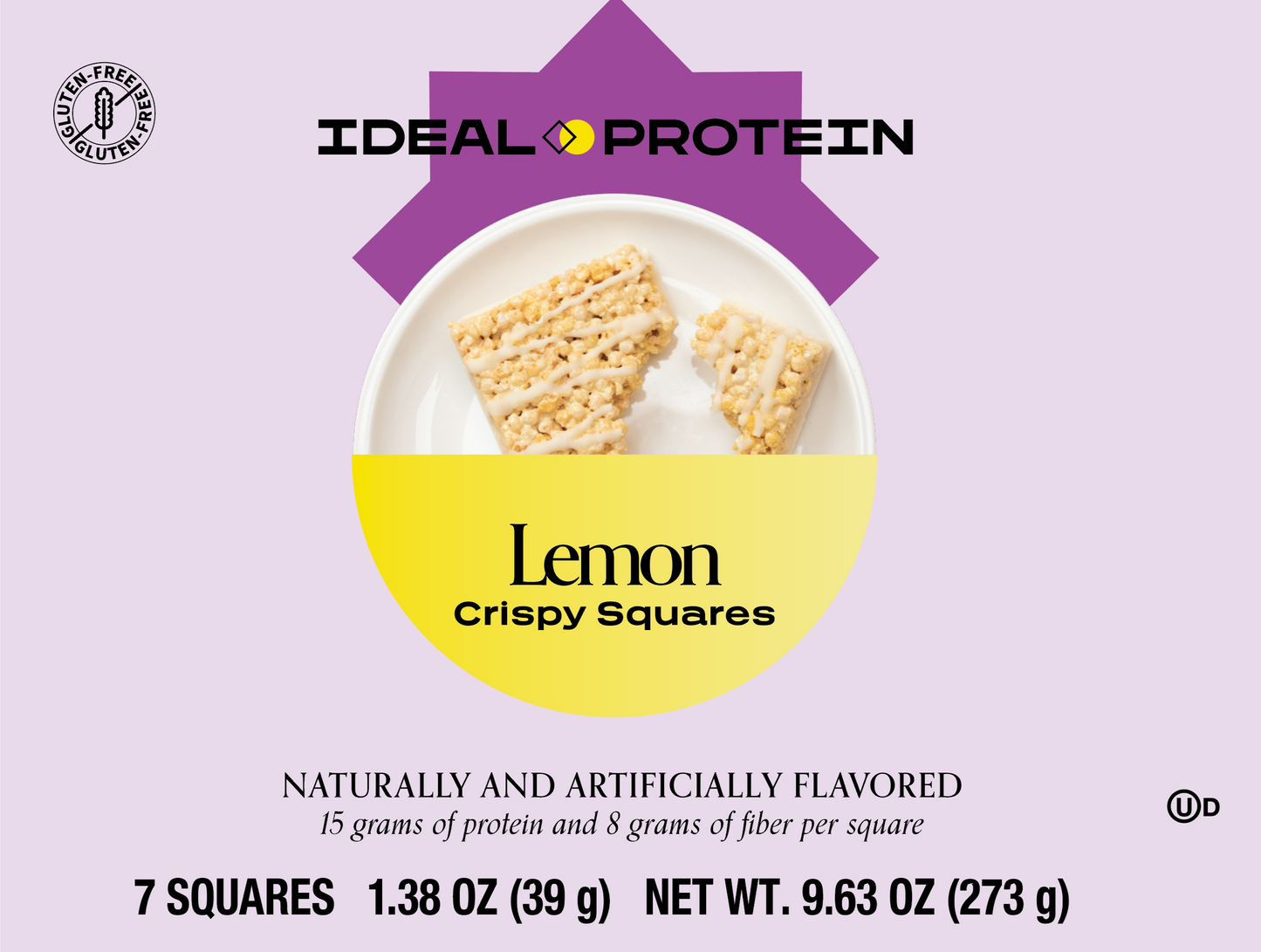 Lemon Crispy Square