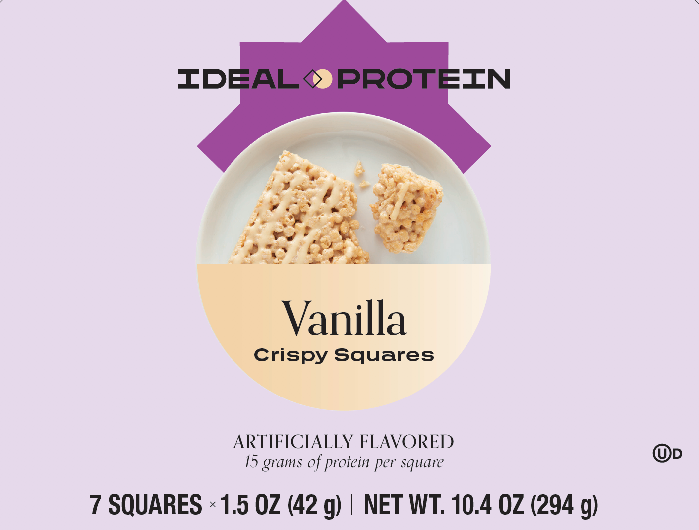 Vanilla Crispy Square