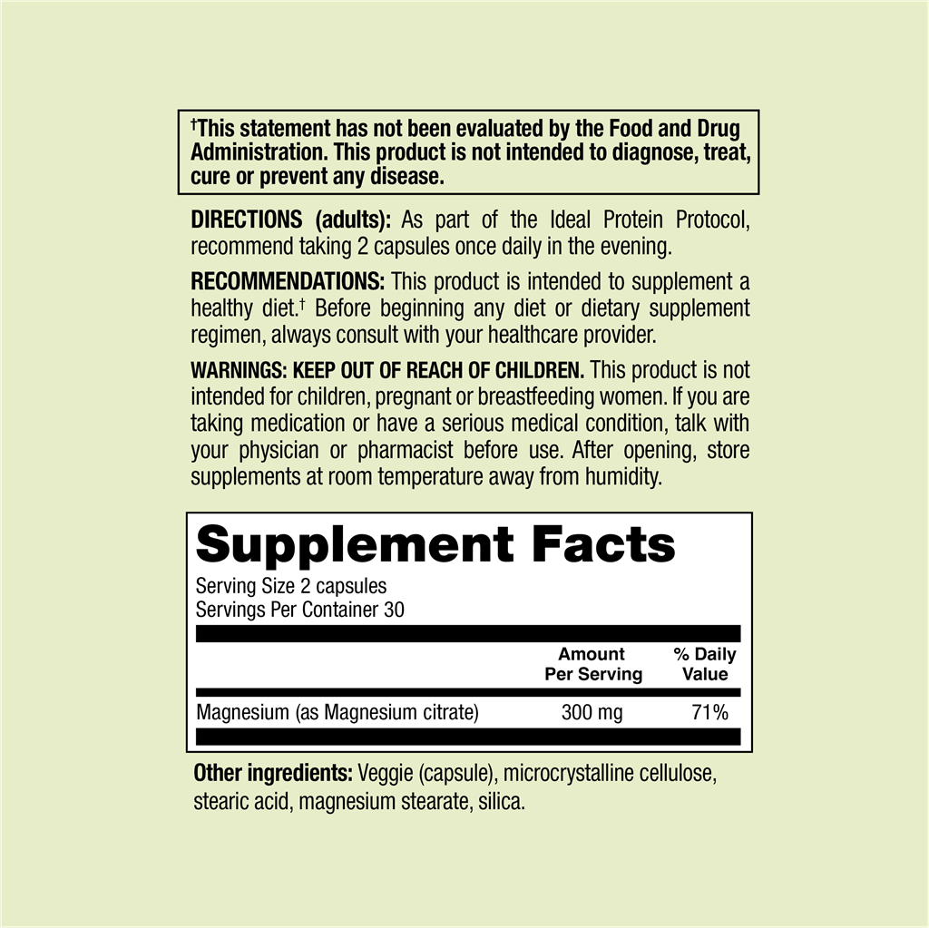 Magnesium citrate