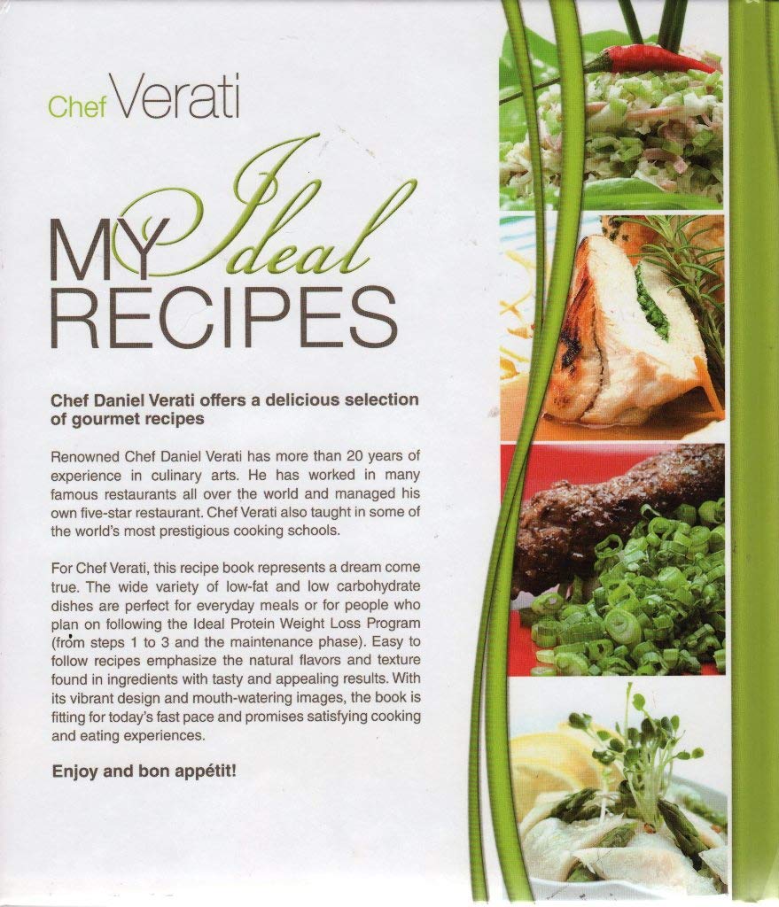 Recipe Book - My Ideal Recipes by Chef Verati